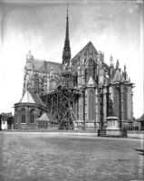 Amiens, Cathedrale, ensemble sud-est, photo Guerinet Armand